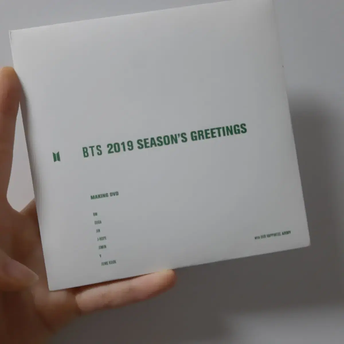 방탄소년단 2019 시즌그린팅 CD